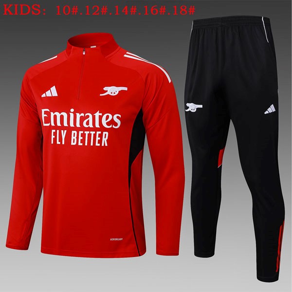 Ninos Sudadera De Training Arsenal 2025-2026 Rojo 5